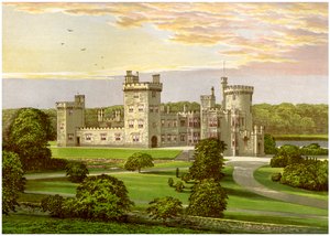 Dromoland, County Clare, Irlanda, casa de Lord Inchiquin, c1880 de Unbekannt