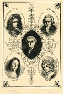 Celebridades de Drury Lane, 1881. de Unbekannt