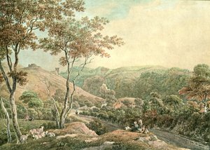 Castelo de Drusllwyn, Caermarthenshire, c1900. de Unbekannt