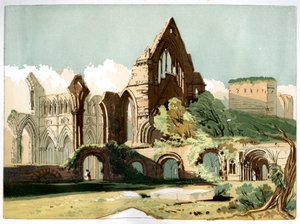 Abadia de Dryburgh, c1850 de Unbekannt