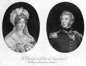 Duque e Duquesa de Angouleme de Unbekannt