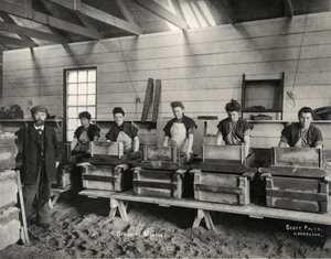 Mistura de dinamite, Ardrossan, 1897 de Unbekannt
