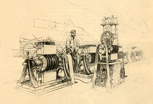 Máquinas Dínamo-Elétricas, Trabalhadas a Vapor e Produzindo Magneto-Eletricidade, 1882. de Unbekannt