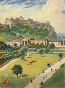 Castelo de Edimburgo, c1948. de Unbekannt