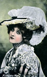 Edna maio de 1878-1948, cantora e atriz americana, início do século XX de Unbekannt