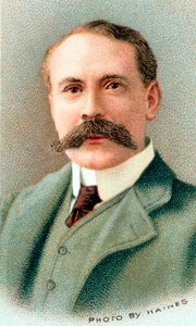 Edward Elgar, compositor inglês, 1912. de Unbekannt