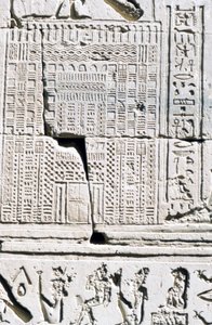 Calendário egípcio, Templo de Kom Ombo, Egito, século II-I aC de Unbekannt