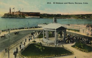 El Malecon e Morro, Havana, Cuba, c1915. de Unbekannt
