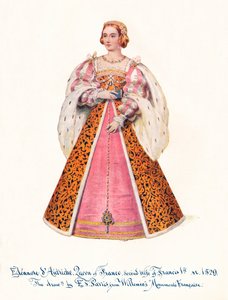 Eleanor da Áustria, rainha da França, segunda esposa de Francis 1st, 1911. de Unbekannt