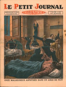 Onze infelizes asfixiados em um abrigo noturno, 1929. de Unbekannt