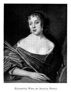 Elizabeth Pepys 1640-1669, século XIX de Unbekannt