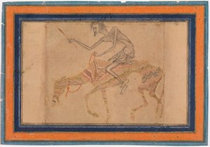 Cavalo e Cavaleiro Emagrecido, ca. 1625. de Unbekannt