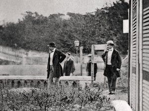 Imperador Napoleão III da França no exílio, Chislehurst, Kent, 1871-1873 de Unbekannt