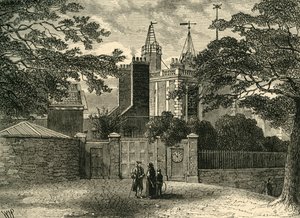Entrada para o Observatório de Greenwich, em 1840, c1878. de Unbekannt