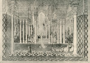 Entrada na corte dos Leões, século XIX, 1907. de Unbekannt