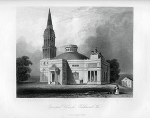 Igreja Episcopal, Richmond, Virgínia, EUA, 1855 de Unbekannt