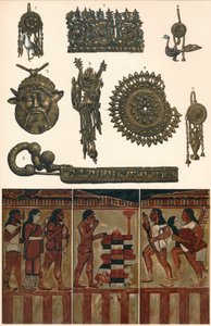 Antiguidades etruscas de Clusium, Vulsinii, Vulci e Caere, 500 aC, 1902 de Unbekannt