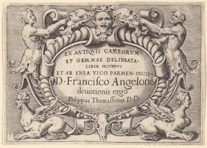 Ex gemas e camafeus de Enea Vic ... Secunduset Delineata livro, publicado ca. 1599-1622. de Unbekannt