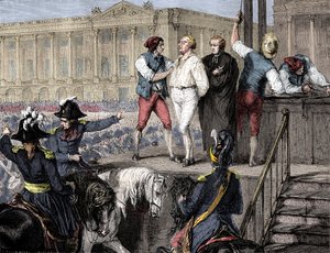 Execução de Luís XVI da França, Paris, 21 de janeiro de 1793 1882-1884. de Unbekannt