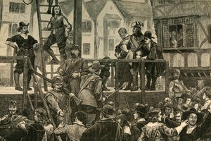 Execução de Tomkins e Challoner, 1897. de Unbekannt