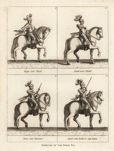 Exercício do cavalo de Unbekannt