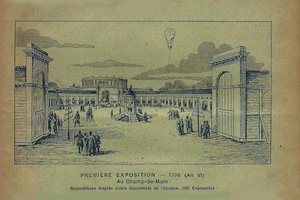 Exposição de produtos da indústria francesa, Paris, 1798 Do Bon Marché, 1900. de Unbekannt