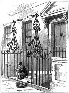 Extintores em Berkeley Square, Londres, 1891 de Unbekannt
