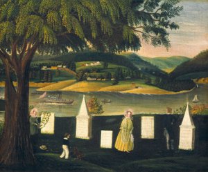 Cemitério da Família, c. 1840. de Unbekannt