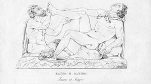 Fauno E Satiro Fauna e Sátiro, c1850 de Unbekannt