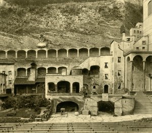 Cidade Faust em Felsenreitschule, Salzburgo, Áustria, c1935. de Unbekannt
