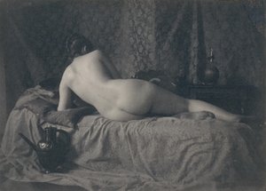 [Nu feminino de costas], década de 1870.