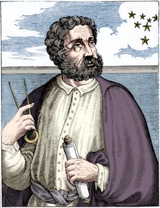 Fernando Magalhães c1480-c1521, navegador português. de Unbekannt