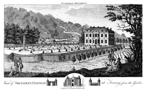 Ferney perto de Genebra, Suíça, 1786 de Unbekannt