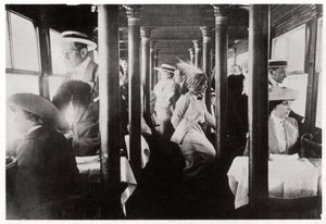 Empresa de filmes a bordo do Zeppelin LZ13 Hansa, c1912-1914 1933 de Unbekannt