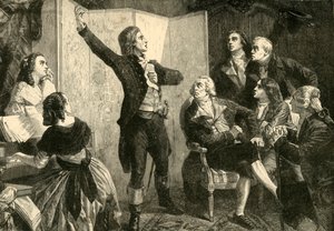 Primeiro Canto da Marselhesa por Rouget De Lisle, 1792, 1890. de Unbekannt