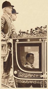 Primeira movimentação do estado como monarca, 1937 de Unbekannt