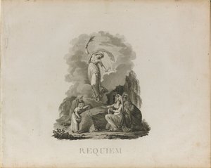 Primeira edição do Requiem em ré menor, K. 626 por Wolfgang Amadeus Mozart, c. 1800. de Unbekannt