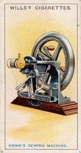 Primeira máquina de costura com ponto de bloqueio, [1915] de Unbekannt