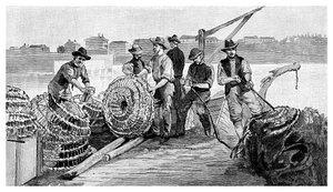 Molhe dos pescadores, 1886 de Unbekannt