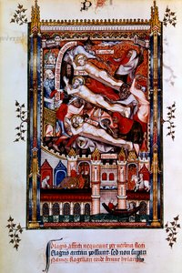 Flagelação de São Denis, São Rústico e São Eleutério, 1317 de Unbekannt