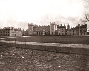Castelo de pisos, Roxburghshire, Escócia, 1894. de Unbekannt