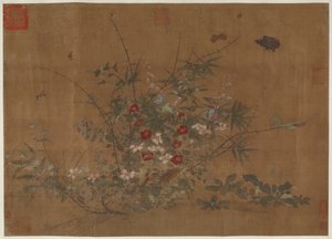 Flores e insetos, dinastia Ming, século XV. de Unbekannt