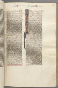Fol. 96r, Rute, Inicial Histórica I com Elimilech e Naomi., C. 1275-1300. de Unbekannt