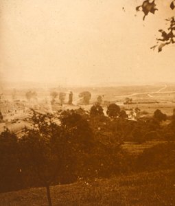 Floresta de Argonne, norte da França, c1914-c1918 de Unbekannt