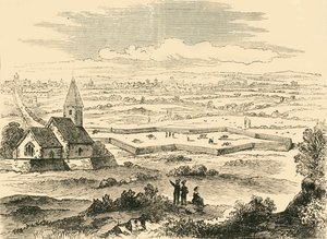 Fortificações de Old St. Pancras, c1876. de Unbekannt