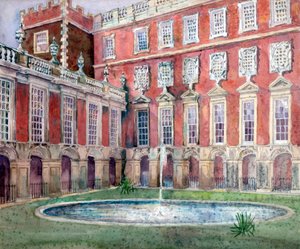 Fonte no Palácio de Hampton Court de Unbekannt