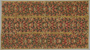 Quatro beiras de uma colcha, 1700. de Unbekannt