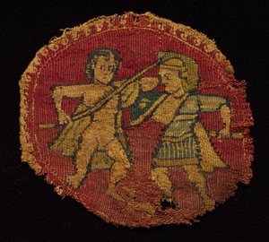 Quatro Segmenta de uma túnica, 650 - 750. de Unbekannt