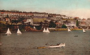 Fowey de Polruan, c1930 de Unbekannt