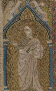 Fragmento de um Orphrey, britânico, século XIII. de Unbekannt